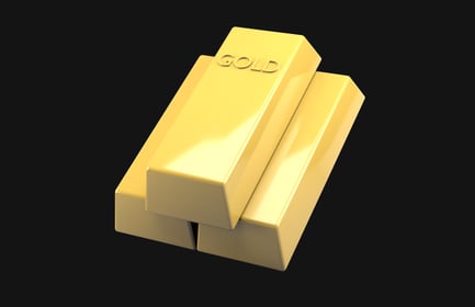 Preview: 3 Stacked Gold Bar