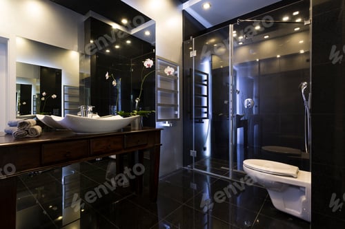 Preview: Luxurious bathroom interior