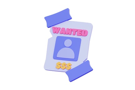 Preview: Wanted 3D Illustration