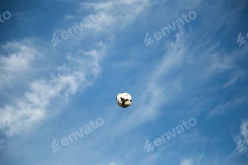 Preview: Soccer ball in the sky