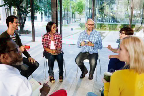 Preview: People Meeting Discussion Brainstorming Talking Communication Co