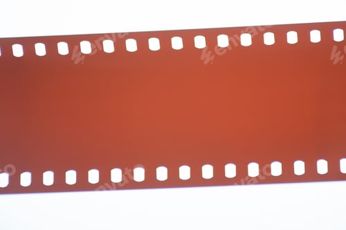 Preview: Old film strip for photo frame. Vintage and retro design banner for nostalgic designs.