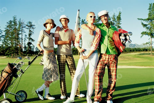 Preview: Friends at the golf course