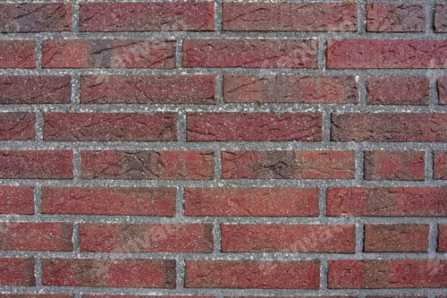 Preview: Red brick wall background.