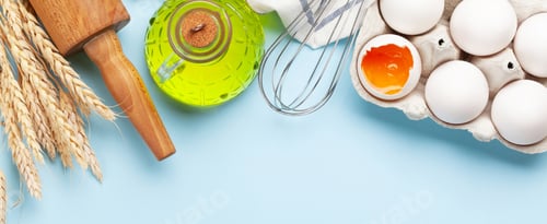 Preview: Cooking utensils and ingredients