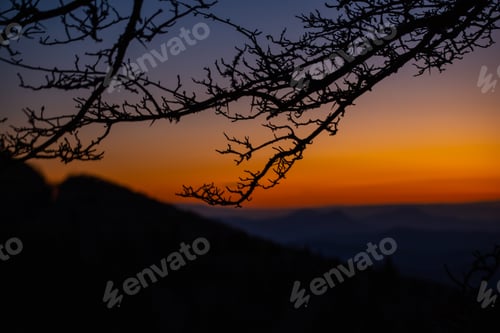 Preview: Sunset in the Blue Ridge Mountains