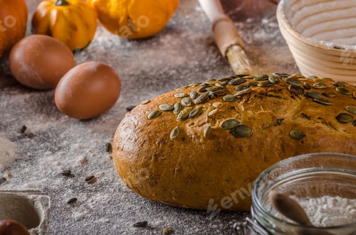 Preview: Homemade pumpkin bread