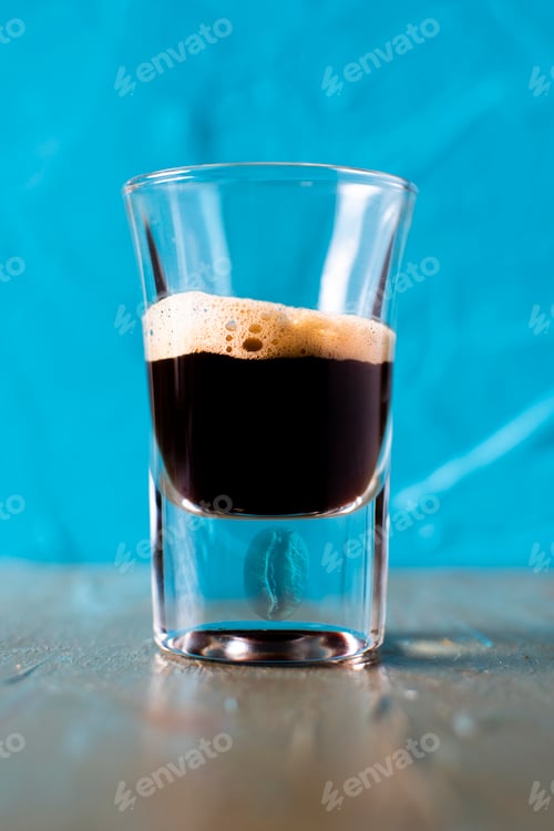 Preview: Photograph of coffee with a vintage style.