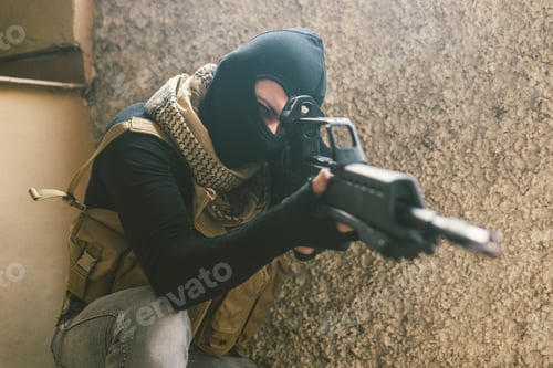 Preview: Sniper soldier in action