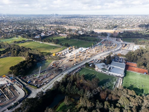 Preview: North East Link Under Construction in Melbourne Australia