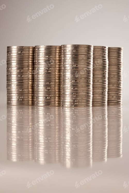 Preview: Large group of coins