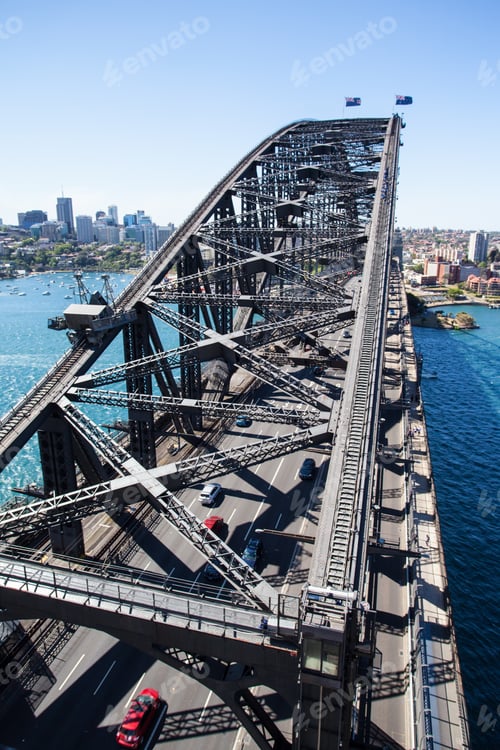 Preview: North Sydney from the Harbour Bridge