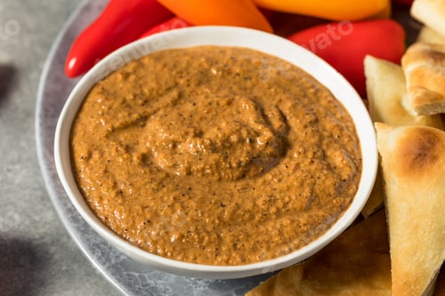 Preview: Healthy Homemade Muhammara Dip