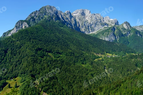 Preview: Mountain landscape along the road to Vivione pass