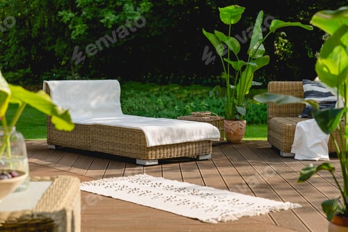 Preview: Rest space in the garden