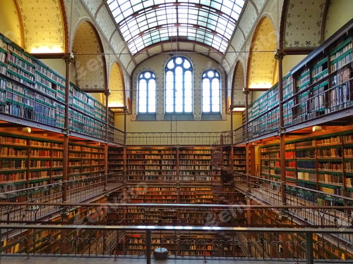 Preview: Library of the Rijksmuseum, Amsterdam