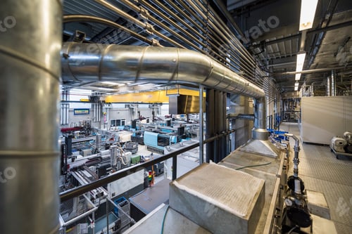 Preview: Factory shop floor, molding section