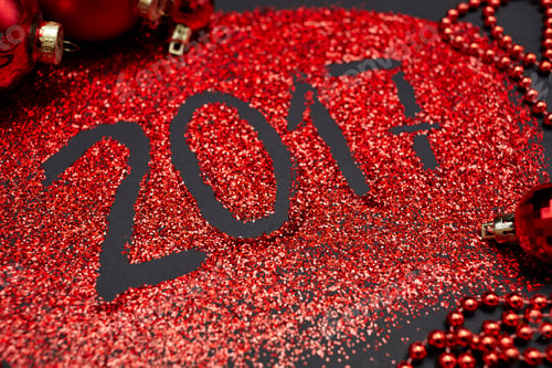 Preview: New Year'S Decor. The Concept Of The New Year Holiday. Christmas Decor. Glitter, Sequins, Beads