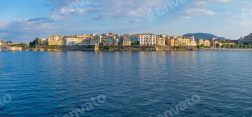 Preview: Hellenic temple and old castle at Corfu