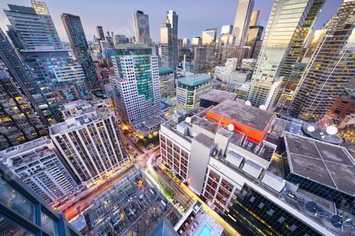 Preview: Toronto, Canada Dense Urban Cityscape