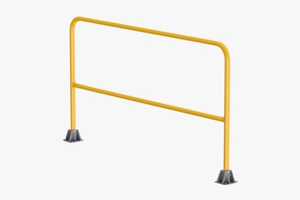 Preview: Roadside Safety Barrier - Clean Yellow Finish
