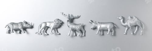 Preview: Concept of Silver, different silver textures and items
