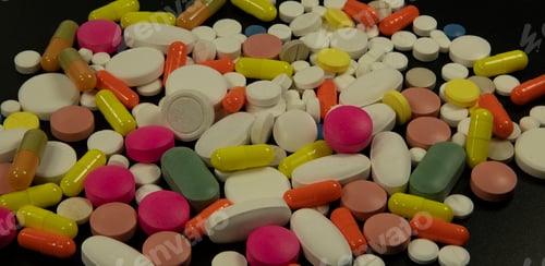 Preview: a lot of pills and leftover medicines