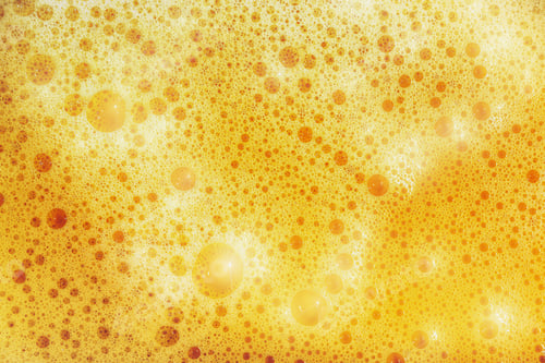 Preview: Soap Bubbles Cleaning Agent On The Surface Of The Water