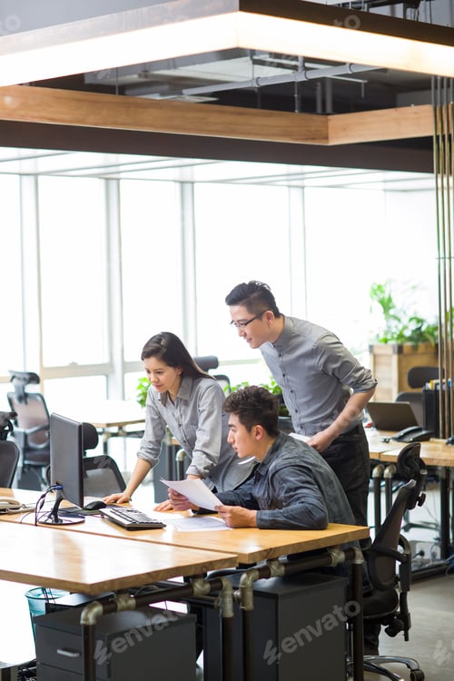 Preview: IT workers working in office