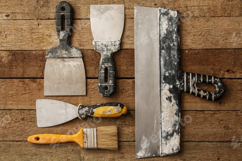 Preview: Kit of putty knives