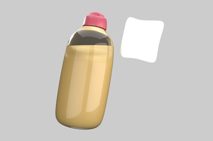 Preview: Bottle perfume with label accessory