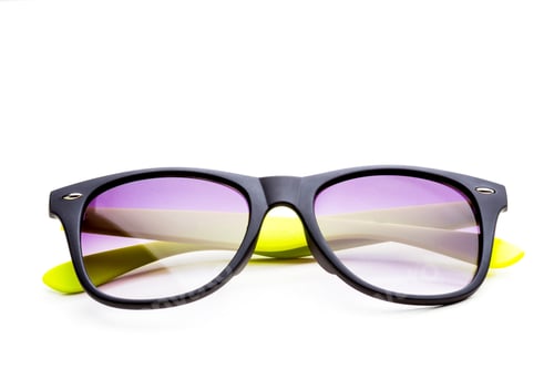 Preview: sunglasses isolated on white background