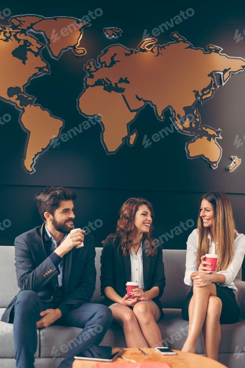 Preview: Business people on a coffee break
