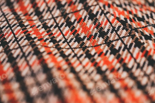 Preview: Detail of plaid retro fabric for clothing