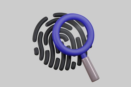 Preview: Fingerprint investigation with magnifier