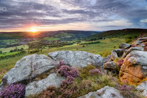 Preview: Sunset from Baslow Edge