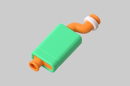 Preview: Stylized Exhaust Pipe