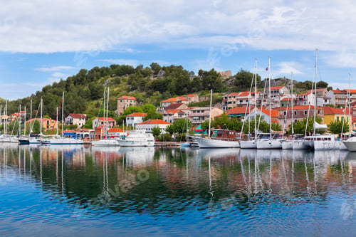 Preview: Skradin is a small historic town in Croatia