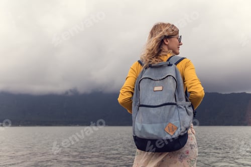 Preview: Enjoying The View In Nature And Lake.