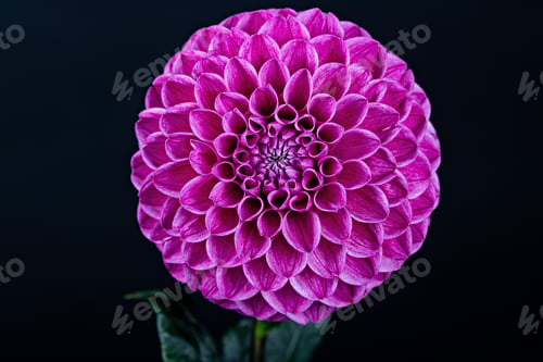 Preview: Beautiful red dahlia flower