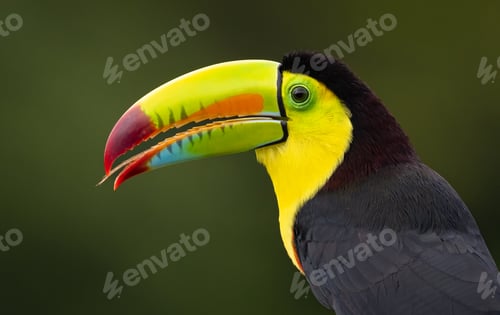 Preview: A Keel-billed Toucan in Costa Rica