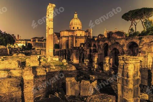 Preview: Roman Forum Ruins in Rome