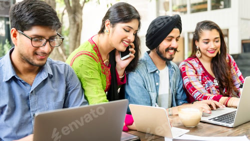 Preview: Indian Community Togetherness Technology Concept