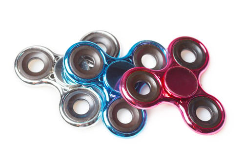 Preview: spinner stress relieving toy isolated