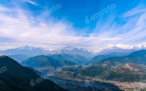 Preview: Landscape view of Annapurna range