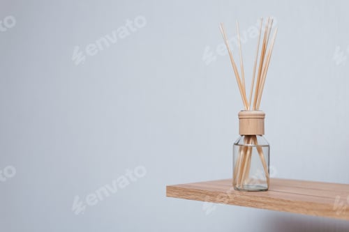 Preview: Reed air freshener on table in room home