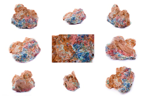 Preview: Collection of stone mineral Lazurite