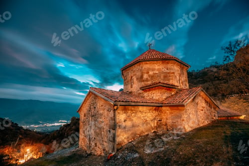 Preview: Mtskheta, Georgia. Shio-mgvime Monastery. Church Of Holy Virgin Or Theotokos In Medieval Monastic
