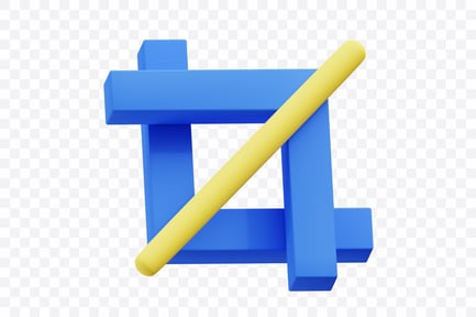 Preview: Crop Tool Frame with Ruler