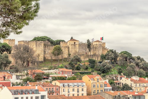 Preview: The Castle of St. George in Lisbon, Portugal.